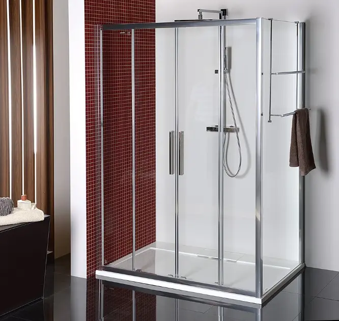 Polysan Lucis Line - Duschseitenwand 70 cm, Klarglas DL3215 | Sanitino.de