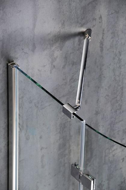 Polysan Modular Shower - Wspornik narożnikowy, chrom 765-C