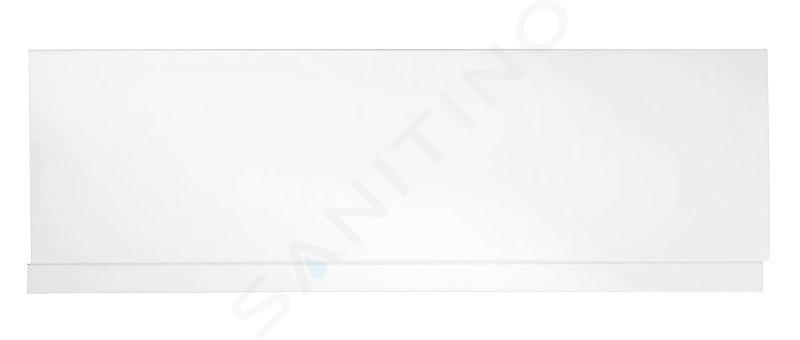 Polysan Plain Nika - Frontpaneel 1900x590 mm, wit 72561