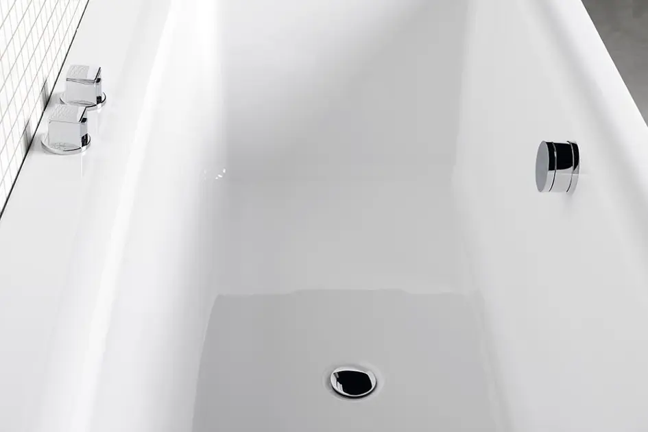 Plaque De Trop-plein Pour Baignoire - Acier Inoxydable, 77x8x13 Mm, Double Trou | Compatible Plupart Des Baignoires Standard, Facile à Installer