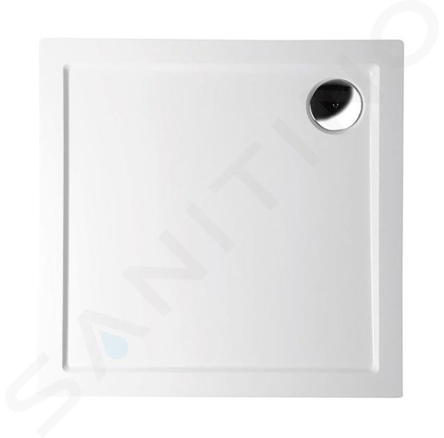 Polysan Platos de ducha - Plato de ducha AURA, 80x80 cm, blanco 42511