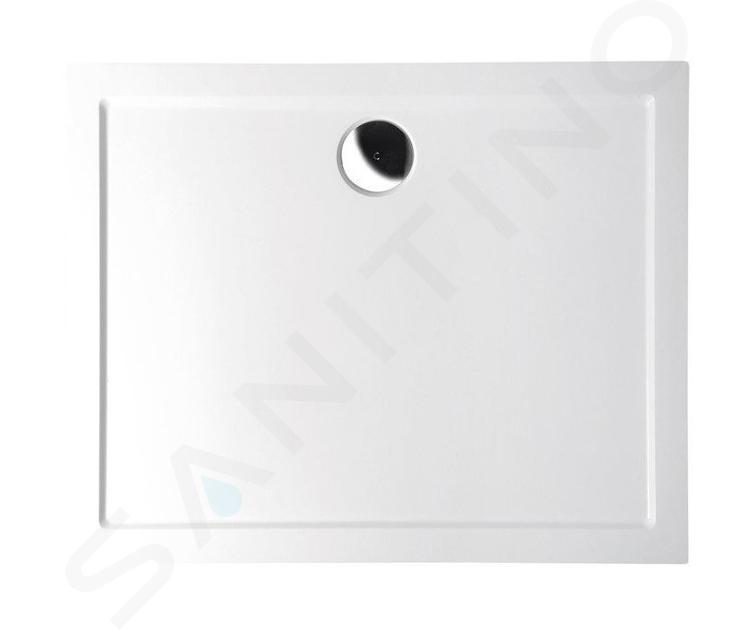 Polysan Karia - Piatto doccia 900x800x30 mm, bianco 63511