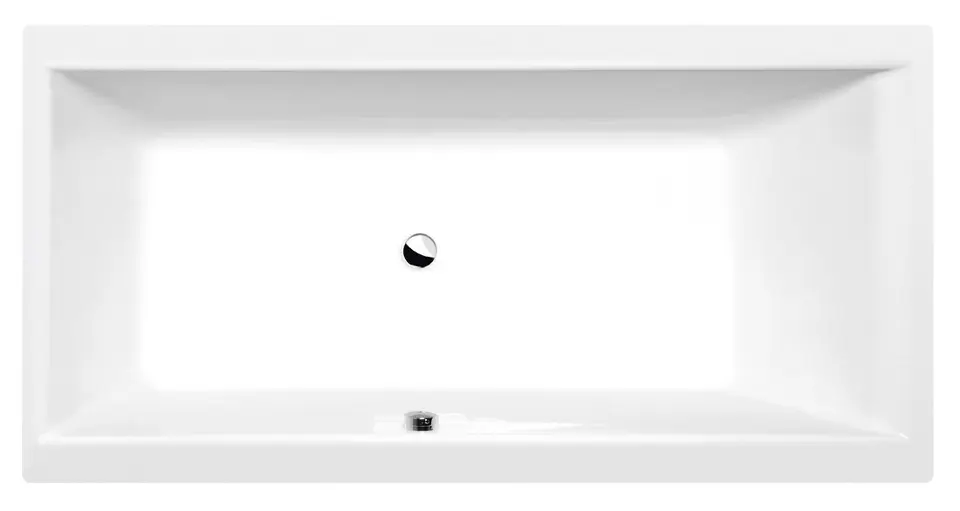 Polysan - CLEO pravokutna kada, 180 x 90 x 48 cm, bijela 13111