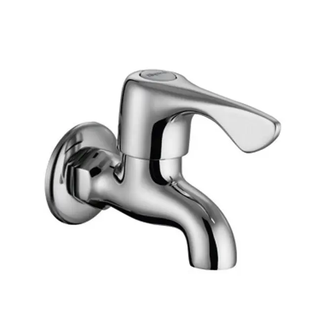 Aqualine - Стенен сферичен кран 1/2", за студена вода, хромиран ZY12033