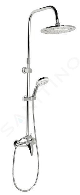 Aqualine Kasiopea - Colonne de douche avec robinet, chrome 1107-48