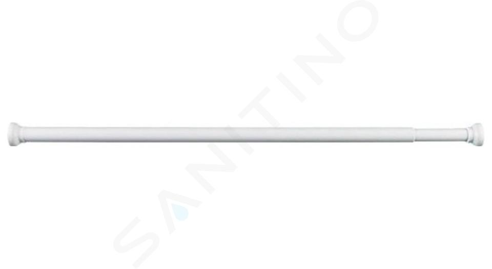 Aqualine Accessoires - Telescopische spreidstang 63-105 cm, wit 4051