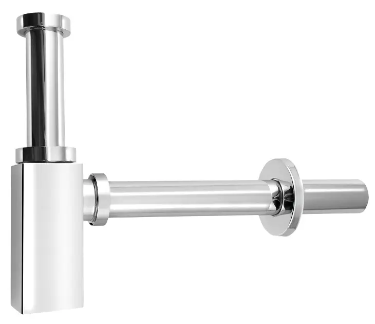 Aqualine - Håndvaskarmatur firkantet, krom CV1004