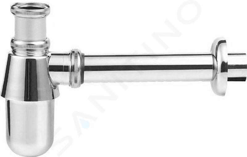 Aqualine Siphons - Siphon de lavabo, chrome CV1006