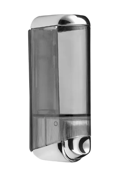 Aqualine Settore alberghiero - Distributore di sapone liquido 250 ml, cromo 605CH