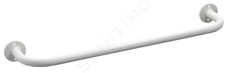 Aqualine White Line - Uchwyt na ręcznik, długość 57 cm, biały 8010