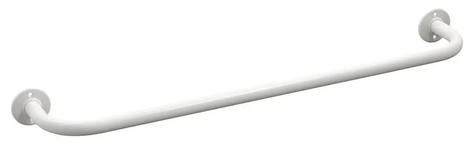 Aqualine White Line - Držač ručnika, dužina 60 cm, bijeli 8011