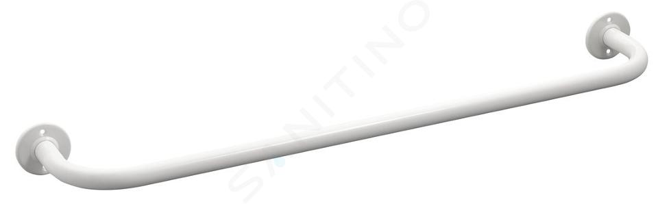 Aqualine White Line - Wieszak na ręcznik, długość 60 cm, biały 8011