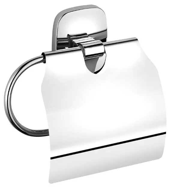 Aqualine Rumba - WC-papír tartó fedővel, króm RB107