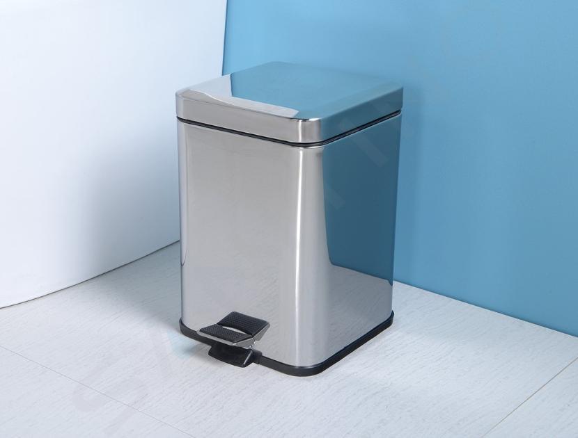 Poubelle WC 3L - Inox - LE PETIT FOURNISSEUR