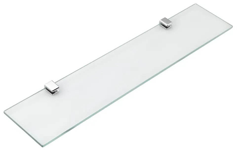 Aqualine Samba - Glas planchette, lengte 50 cm, chroom SB115