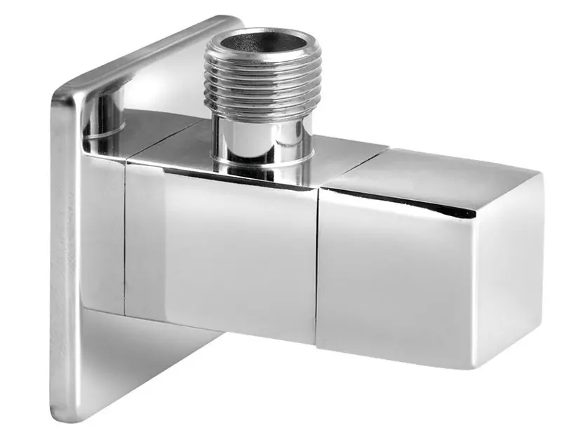 Aqualine - Rohový ventil 1/2"x3/8", bez matky, chrom 5318