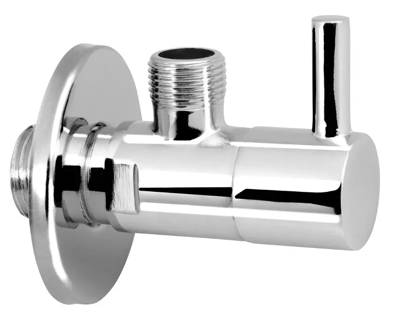 Aqualine - Rohový ventil 1/2"x3/8", bez matky, chrom 5317