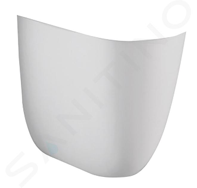 Aqualine Accesorios - Semicolumna para lavabo, blanca 16302