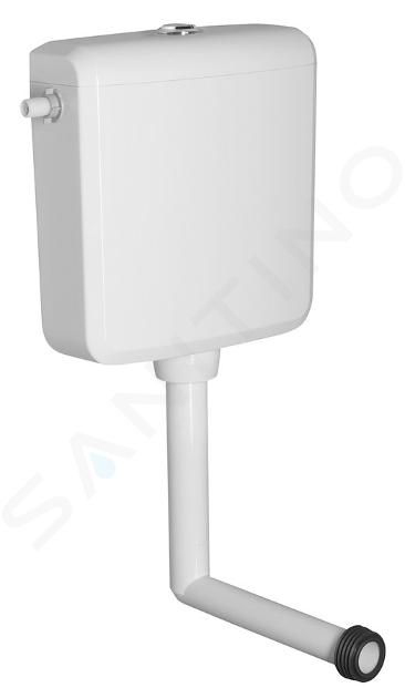 Aqualine Príslušenstvo - Splachovacia nádržka, bočné napúšťanie, biela T1801-S