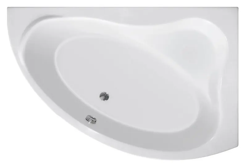 Aqualine - Orava kylpyamme 150x90x38 cm, oikea, valkoinen G1591