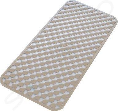 Aqualine Geo - Alfombrilla de baño antideslizante, beige 97367103