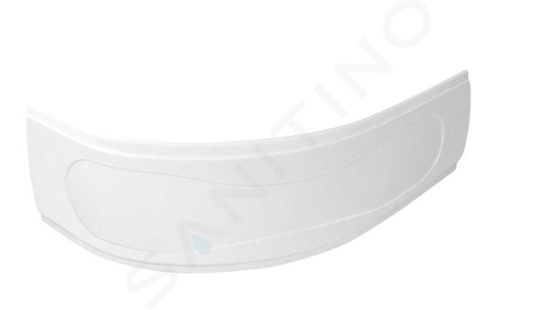 Aqualine Baignoires - Panneau latéral CIDLINA 160, kit de montage inclus, hauteur 54 cm, universel, blanc G3617