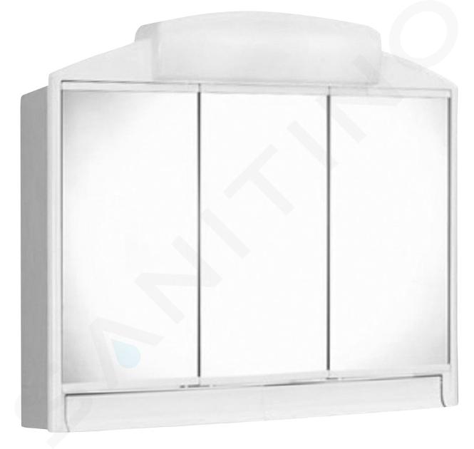 Aqualine Rano - Armoire de toilette 590x510x160 mm, blanc 541302