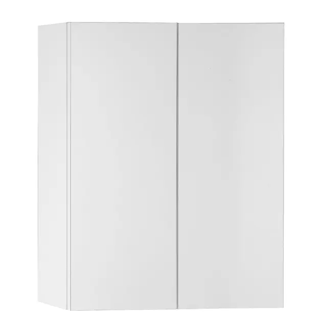 Aqualine Vega - Galérka so zrkadlom, 60x70x18 cm, biela VG060