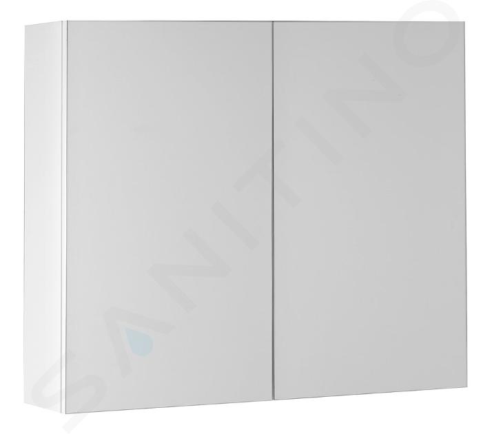 Aqualine Vega - Armoire de toilette, 800x700x180 mm, blanc VG080