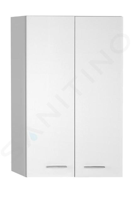 Aqualine Zoja - Függőszekrény 500x760x230 mm, fehér színben 51302