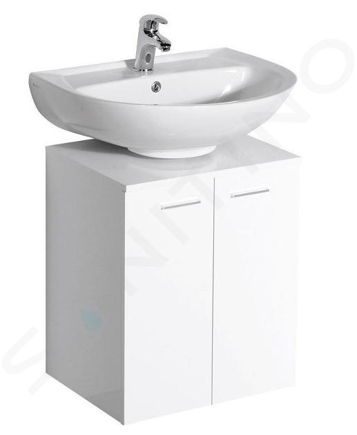 Aqualine Dino - Mobile lavabo 500x300x500 mm, bianco 57030