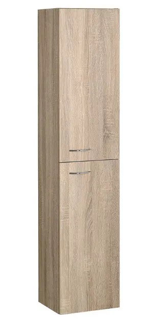 Aqualine Keramia Fresh - Zoja ormarić, 30x140x25 cm, platinasti hrast 51157