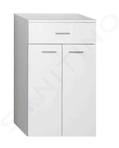 Aqualine Zoja - Mobile con cassetto 50x78x29 cm, bianco 50313