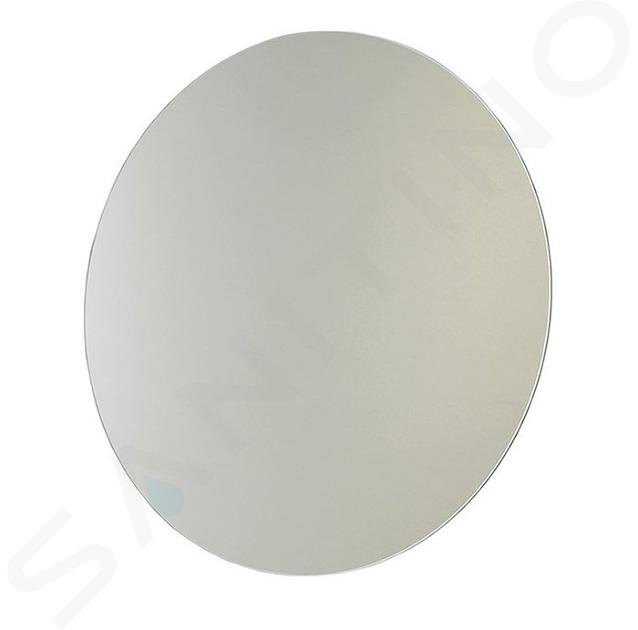 Aqualine Accessoires - Miroir, diamètre 500 mm, sans facette ni charnière 22443