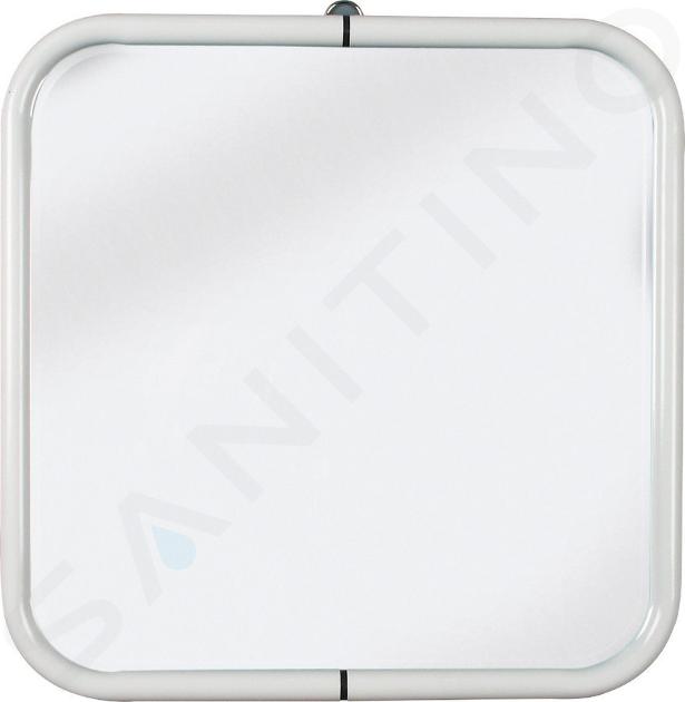 Aqualine White Line - Tükör 44x44 cm, fehér 8000