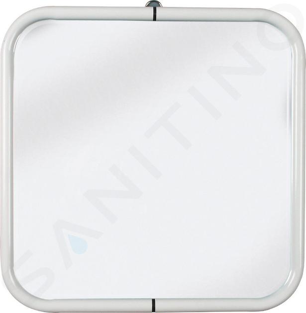 Aqualine White Line - Miroir 44x44 cm, blanc 8000