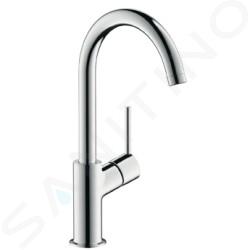 Hansgrohe Talis S2 - Páková umývadlová batéria s odtokovou súpravou Push-Open a výtokom otočným o 120°, chróm 32082000