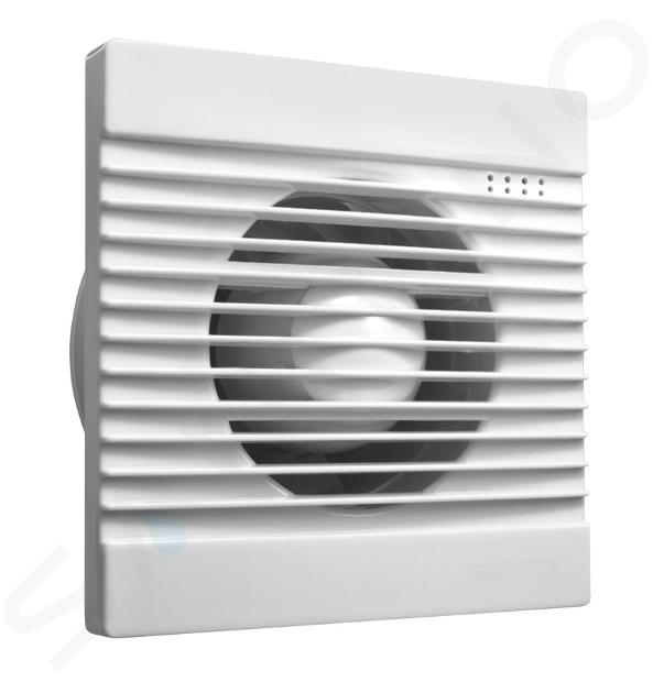 Aqualine Accessori - Ventilatore da bagno, 15 W, bianco FBS300