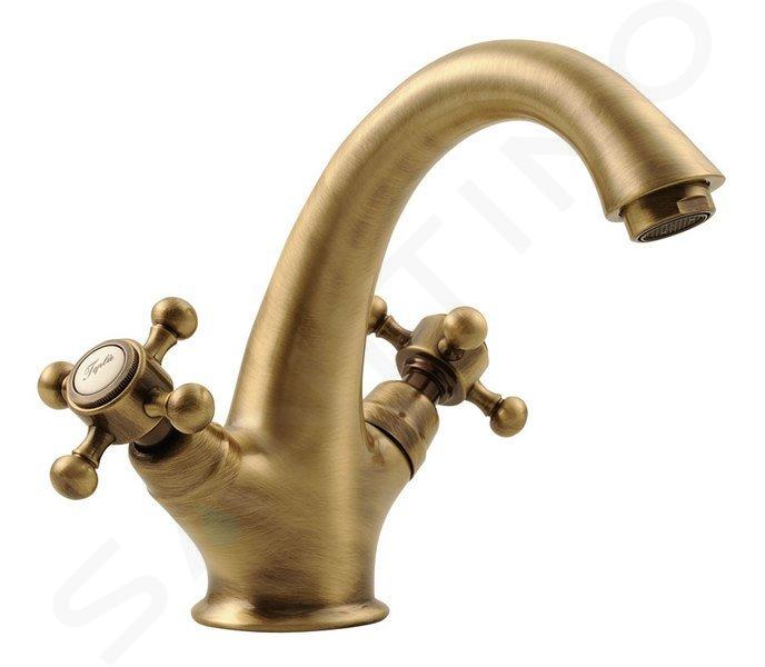 Sapho Reitano Rubinetteria Antea - Mitigeur de lavabo Antea, avec bonde, bronze 3276