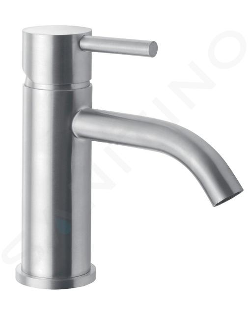 Sapho Minimal - Miscelatore da lavabo, acciaio inox MI002