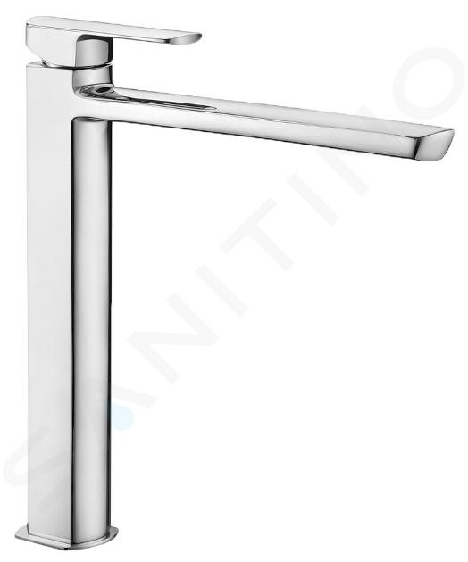 Sapho Mixona - Miscelatore monocomando per lavabo, senza sistema di scarico, cromo MG006