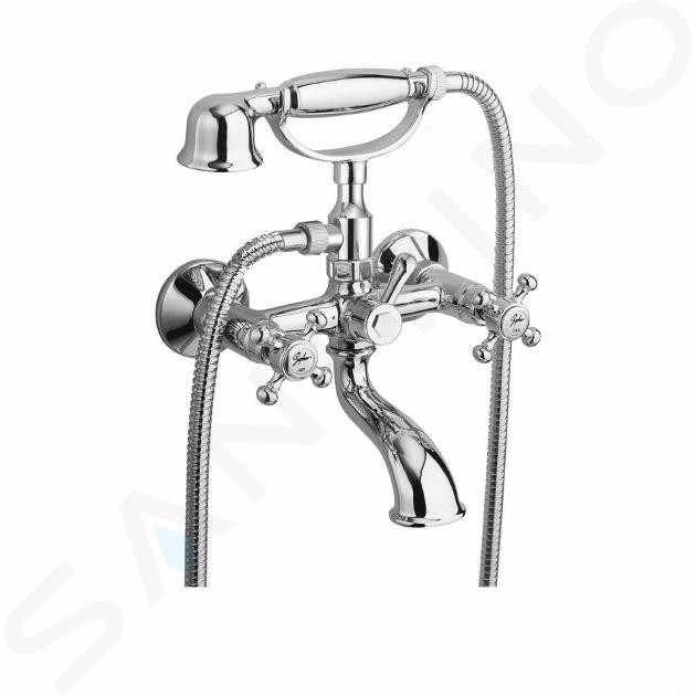Sapho Reitano Rubinetteria Antea - Bateria wannowa z akcesoriami, chrom 3011