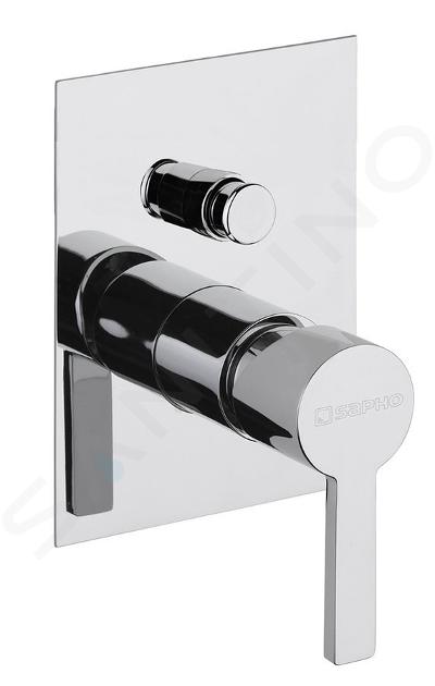 Sapho Espada - Sprchová batéria pod omietku, 2 výstupy, s telesom, chróm ES42
