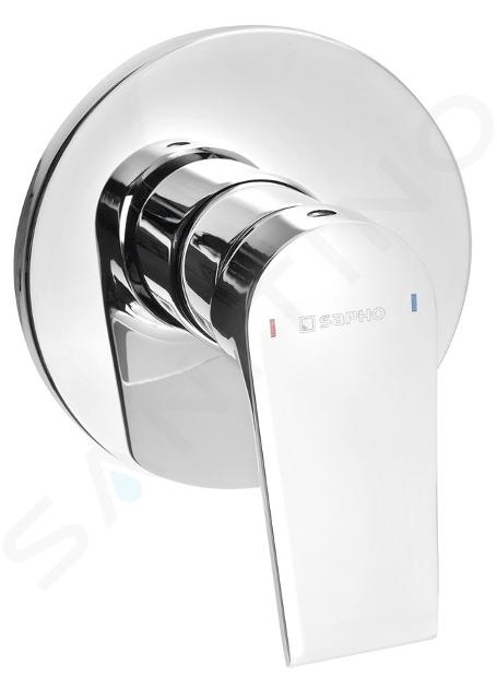 Sapho Kai - Mitigeur encastré de douche avec corps encastré, 1 sortie, chrome KA41