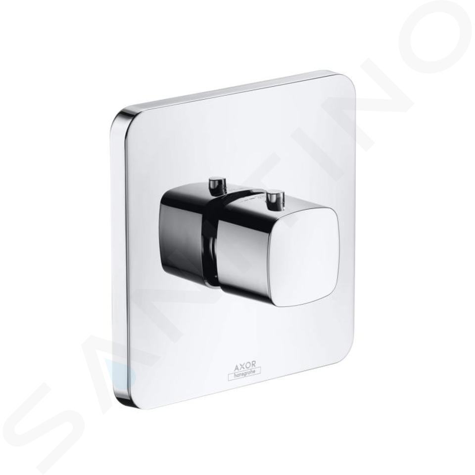 Axor Urquiola - Mitigeur thermostatique encastré haut débit, chrome 11731000