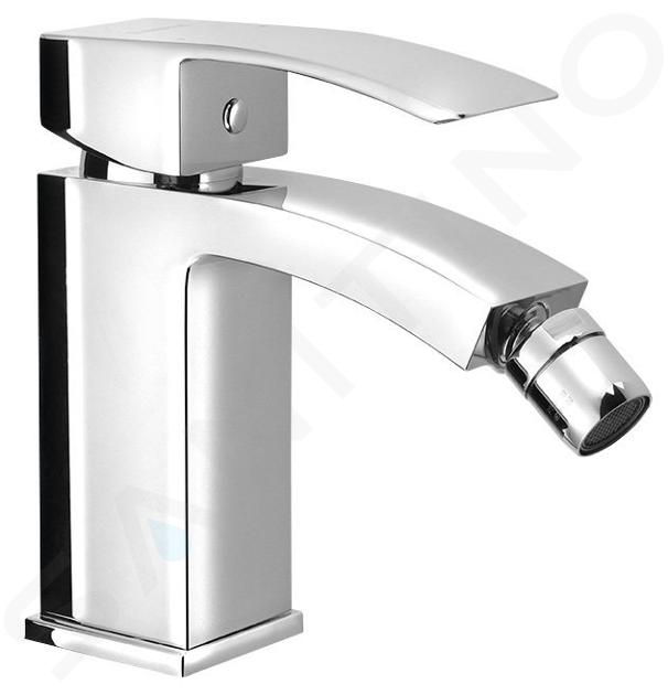 Sapho Ginko - Miscelatore verticale per bidet senza sistema di scarico, cromo 1101-03