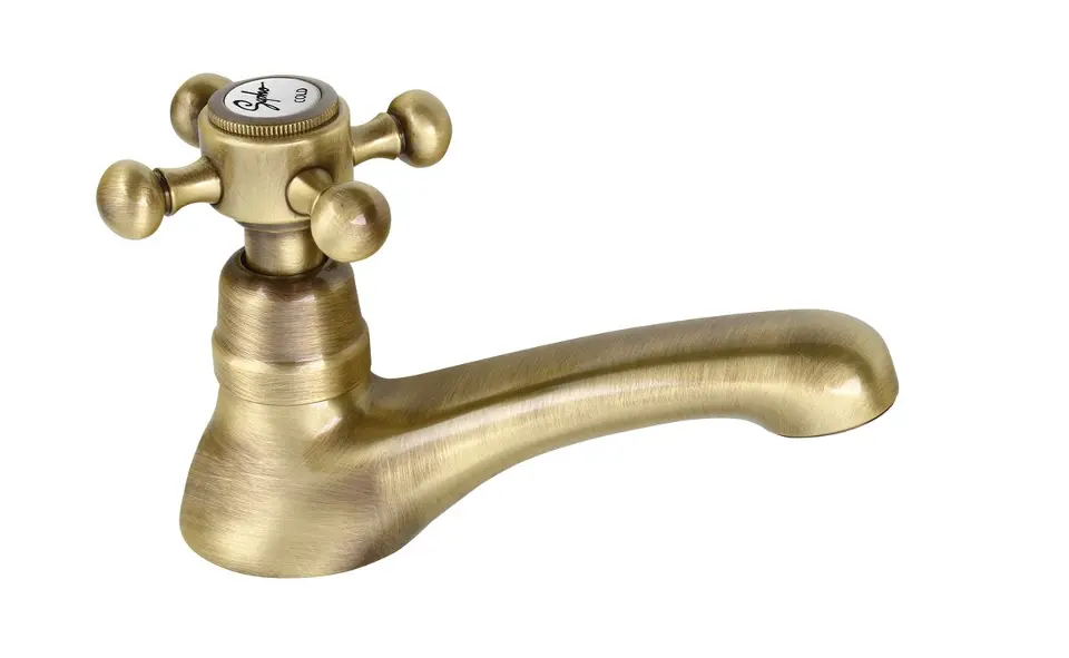 Sapho Reitano Rubinetteria Antea - Håndvask, til koldt vand, søjlehane, bronze 3206