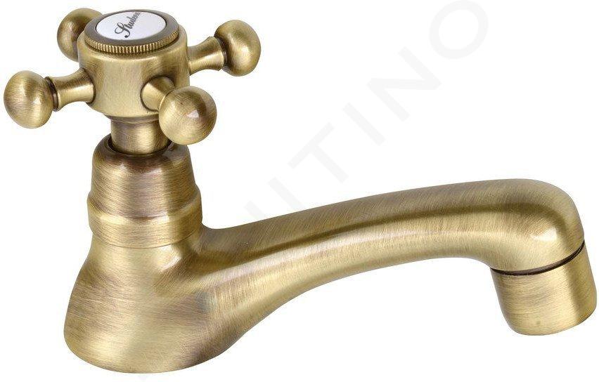 Sapho Reitano Rubinetteria Antea - Rubinetto non miscelatore per lavabo, color bronzo 3206