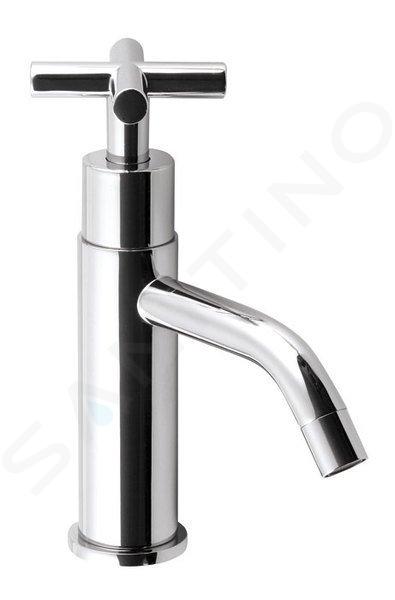 Sapho Reitano Rubinetteria Axia - Grifo de agua fría de repisa para lavabo, cromo 512