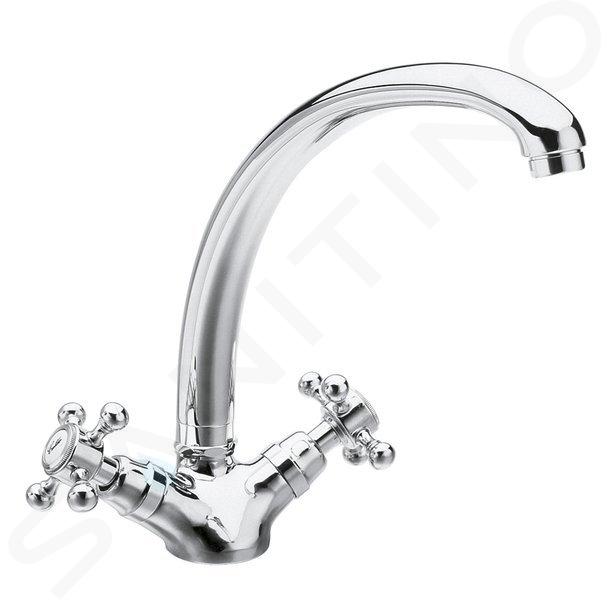 Sapho Reitano Rubinetteria Antea - Barre de douche avec support, 570 mm,  chrome SAL0031